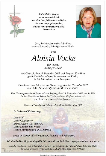 Aloisia Vocke